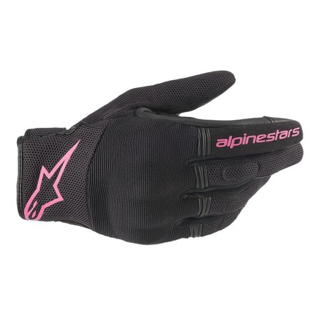 Alpinestars Stella Copper Korumalı Kadın Motosiklet Eldiveni Siyah  Fuşya