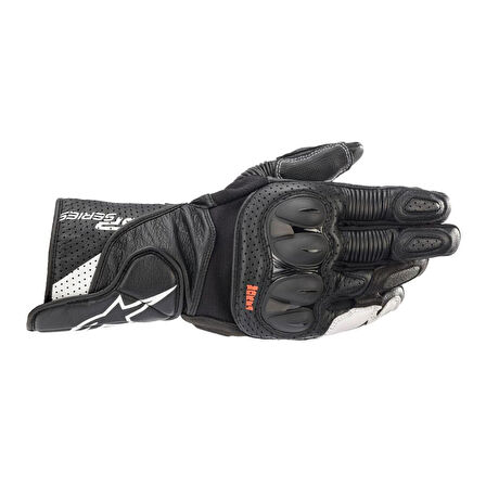Alpinestars SP-2 V3 Korumalı Motosiklet Eldiveni Siyah  Beyaz