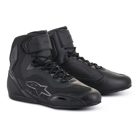Alpinestars Stella Faster-3 Rideknit Korumalı Kadın Motosiklet Botu Siyah  Antrasit