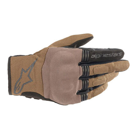 Alpinestars Copper Korumalı Motosiklet Eldiveni Kahverengi