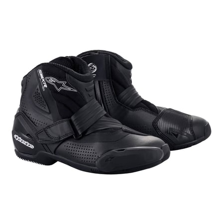 Alpinestars SMX-1 R V2 VENTED Korumalı Motosiklet Botu Siyah  Siyah