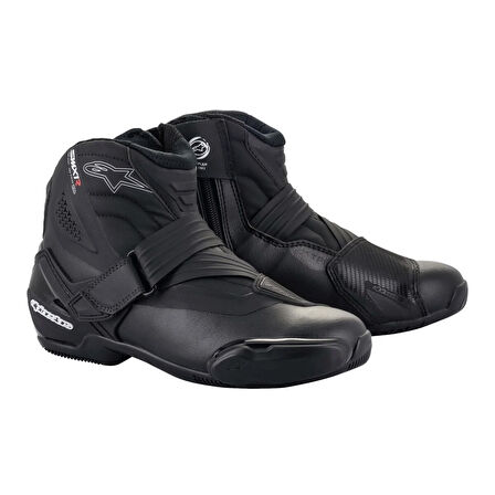 Alpinestars SMX-1 R V2 Korumalı Motosiklet Botu Siyah