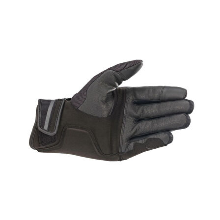 Alpinestars Chrome Korumalı Motosiklet Eldiveni Siyah  Gri