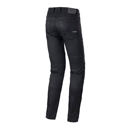 Alpinestars Cerium Tech Stretch Denim Korumalı Motosiklet Pantolonu Siyah