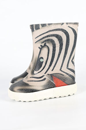 Boatilus Nautic-B Zebra Çocuk Yağmur Çizmesi