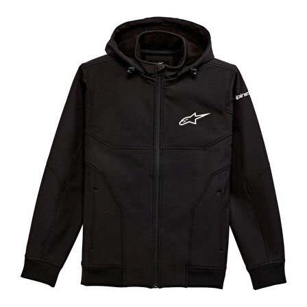 Alpinestars Primary Kapüşonlu Softshell Mont Siyah