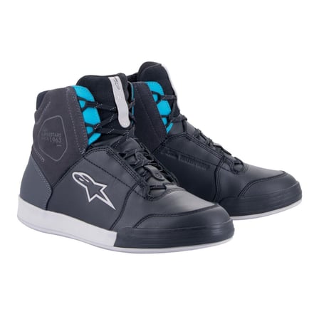 Alpinestars Chrome Drystar Korumalı Kadın Motosiklet Botu Siyah  Mavi