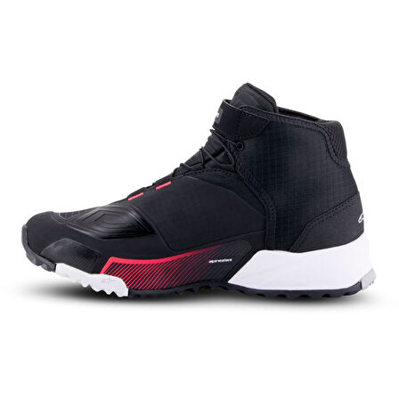 Alpinestars CR-X DS Korumalı Kadın Motosiklet Botu Siyah  Beyaz  Kırmızı