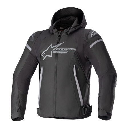 Alpinestars Zaca Korumalı Motosiklet Montu Siyah  Gri