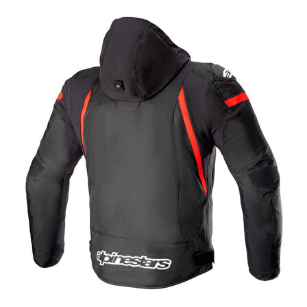 Alpinestars Zaca Korumalı Motosiklet Montu Siyah  Kırmızı