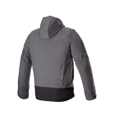 Alpinestars Neo WP Kapüşonlu Korumalı Motosiklet Montu Gri