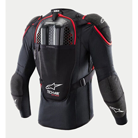 Alpinestars Tech-Air Off-Road Sistem Airbag Ceket Siyah