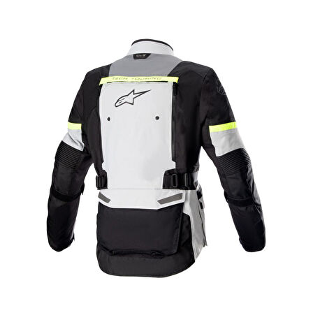 Alpinestars Bogota Pro Drystar Korumalı Motosiklet Montu Gri  Oranj