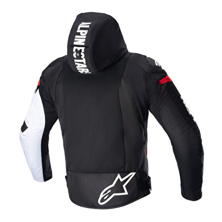 Alpinestars Zaca Air Yazlık Korumalı Motosiklet Montu Siyah  Beyaz  Kırmızı
