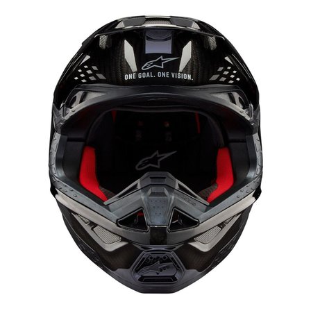 Alpinestars Supertech M10 Off-Road Kaskı Siyah  Beyaz