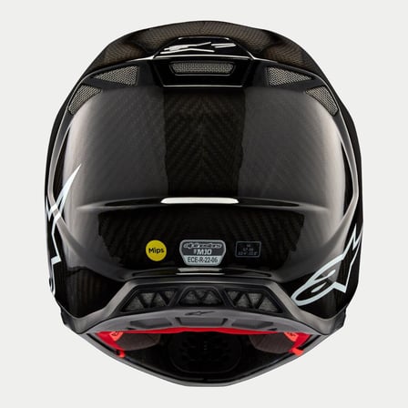 Alpinestars Supertech M10 Off-Road Kaskı Siyah  Beyaz