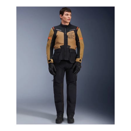 Alpinestars ST-7 2L Gore-Tex Korumalı Motosiklet Montu Siyah  Kahve