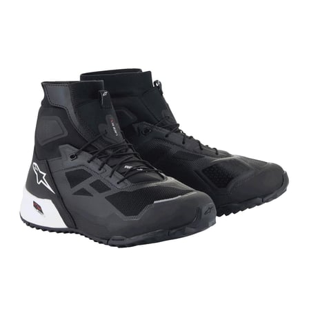 Alpinestars CR-1 Korumalı Motosiklet Botu Siyah  Beyaz