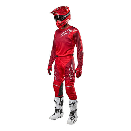 Alpinestars Racer Hoen Kros Motor Jerseyi Kırmızı