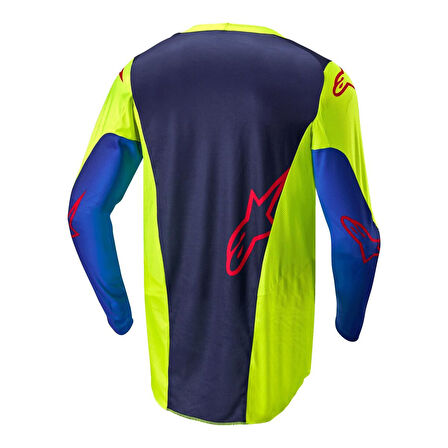 Alpinestars Racer Hoen Kros Motor Jerseyi Sarı  Mavi  Kırmızı