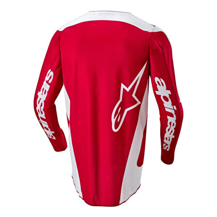 Alpinestars Fluid Lurv Kros Motor Jerseyi Kırmızı  Beyaz
