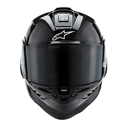 Alpinestars Supertech R10 Carbon Spor Motosiklet Kaskı Siyah