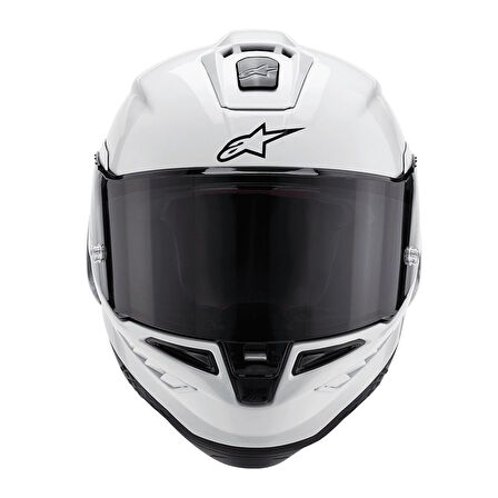 Alpinestars Supertech R10 Carbon Spor Motosiklet Kaskı Beyaz  Siyah