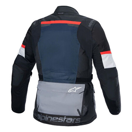 Alpinestars Andes Air Drystar Korumalı Motosiklet Montu Siyah  Gri  Mavi