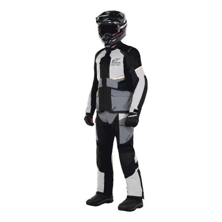 Alpinestars Andes Air Drystar Korumalı Motosiklet Montu Siyah  Gri