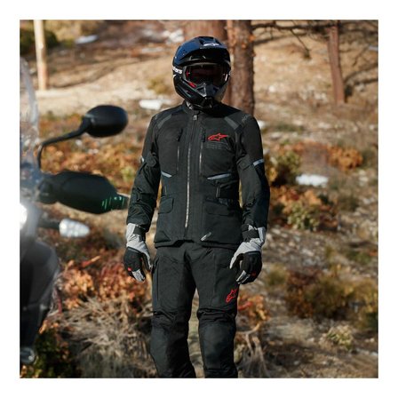 Alpinestars Andes Air Drystar Korumalı Motosiklet Pantolonu Siyah