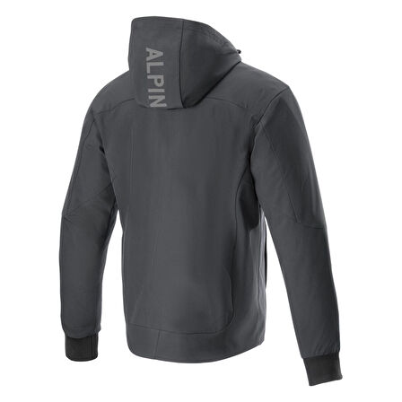 Alpinestars Radium Tech Hoodie Korumalı Motosiklet Montu Siyah  Beyaz