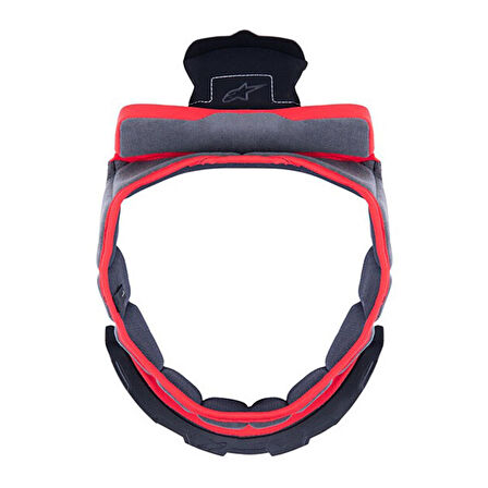 Alpinestars Supertech R10 Kask İçin Baş Çevresi Pedi Gri