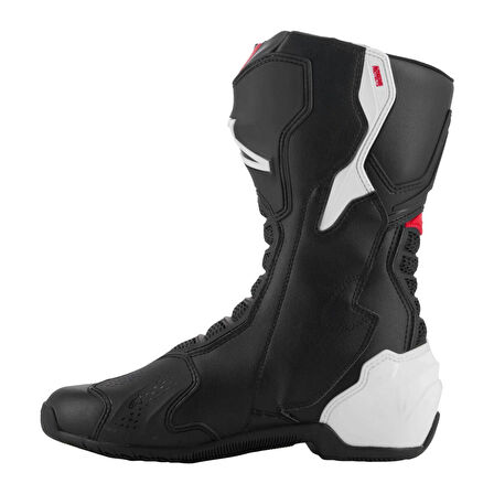 Alpinestars SMX-6 V3 Korumalı Motosiklet Botu Siyah  Beyaz  Kırmızı