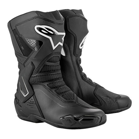 Alpinestars Stella SMX-6 V3 Korumalı Kadın Motosiklet Botu Siyah  Beyaz
