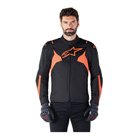 Alpinestars T-JAWS V4 WP Korumalı Motosiklet Montu Siyah  Kırmızı