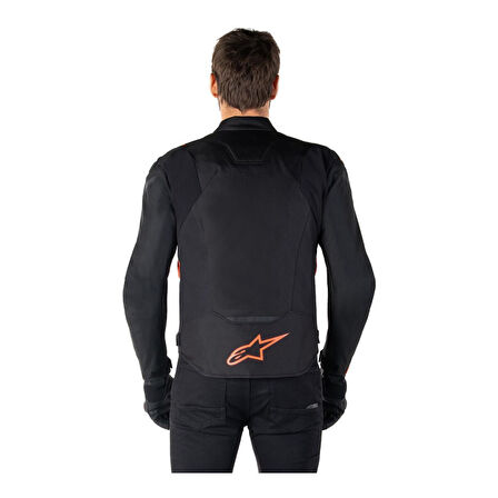 Alpinestars T-JAWS V4 WP Korumalı Motosiklet Montu Siyah  Kırmızı