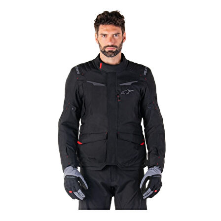 Alpinestars ST-1 WP Korumalı Motosiklet Montu Siyah