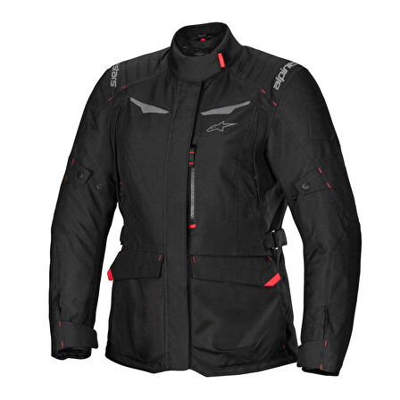 Alpinestars Stella ST-1 WP Korumalı Kadın Motosiklet Montu Siyah