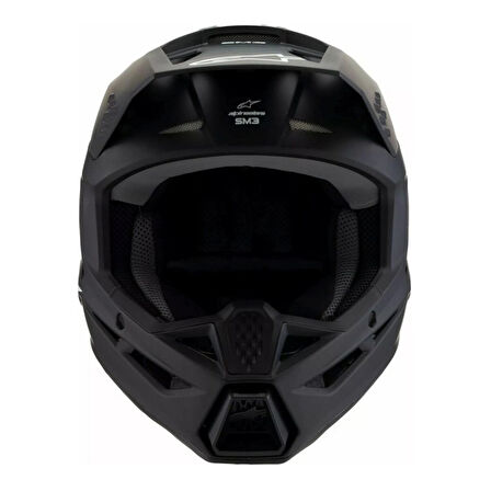Alpinestars SM3 Youth Off-Road Çocuk Genç Motosiklet Kaskı Mat Siyah