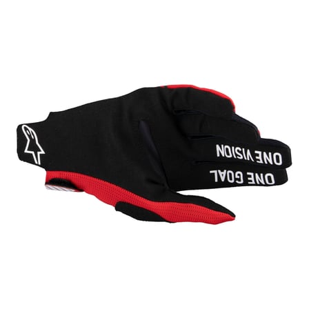 Alpinestars Radar Pro Off-Road Eldiveni Kırmızı  Siyah