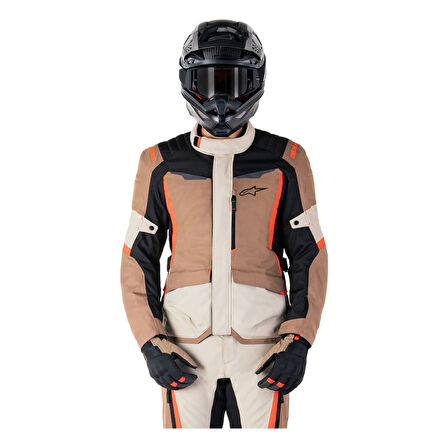 Alpinestars ST-1 WP Korumalı Motosiklet Montu Bej  Gri  Siyah