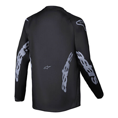 Alpinestars Racer Graphite Off-Road Genç Motosiklet Jerseyi Siyah  Gri