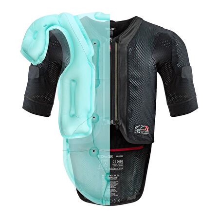 Alpinestars Tech-Air 7X System Airbag Mont Siyah  Kırmızı