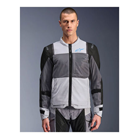 Alpinestars ST-2 Air Korumalı Motosiklet Montu Gri  Siyah