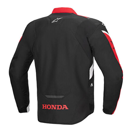 Alpinestars Honda T-Jaws V4 Korumalı Motosiklet Montu Siyah  Kırmızı  Beyaz