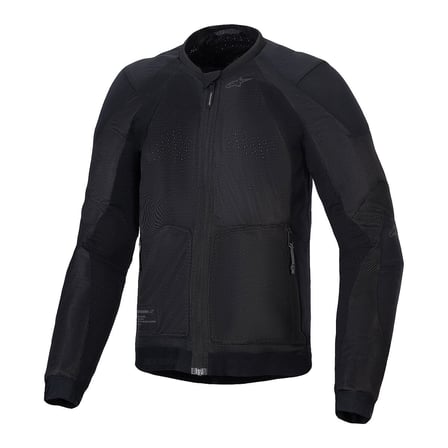 Alpinestars Troop Air Korumalı Motosiklet Montu Siyah  Siyah