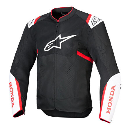 Alpinestars Honda T-SPS Air V2 Korumalı Motosiklet Montu Siyah  Beyaz  Kırmızı