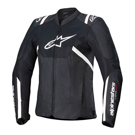 Alpinestars Stella T-SPS Air V2 Korumalı Kadın Motosiklet Montu Siyah  Beyaz