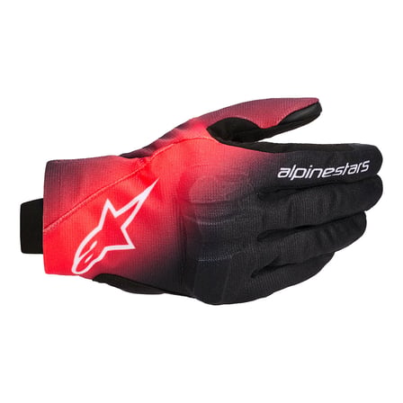 Alpinestars Reef V2 Korumalı Motosiklet Eldiveni Siyah  Kırmızı
