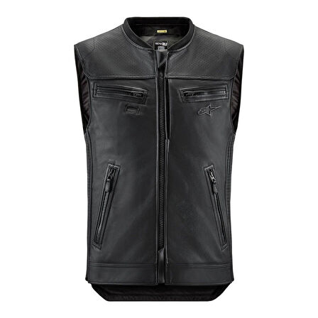 Alpinestars Tech-Air 3 V2 Deri System Airbag Yelek Siyah
